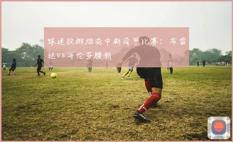 球迷投掷烟花中断荷甲比赛:布雷达vs海伦芬腰斩
